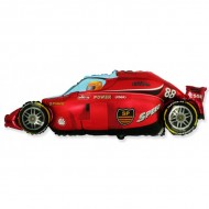 Formula One Style Red 88 Racing Car Supershape Balloon